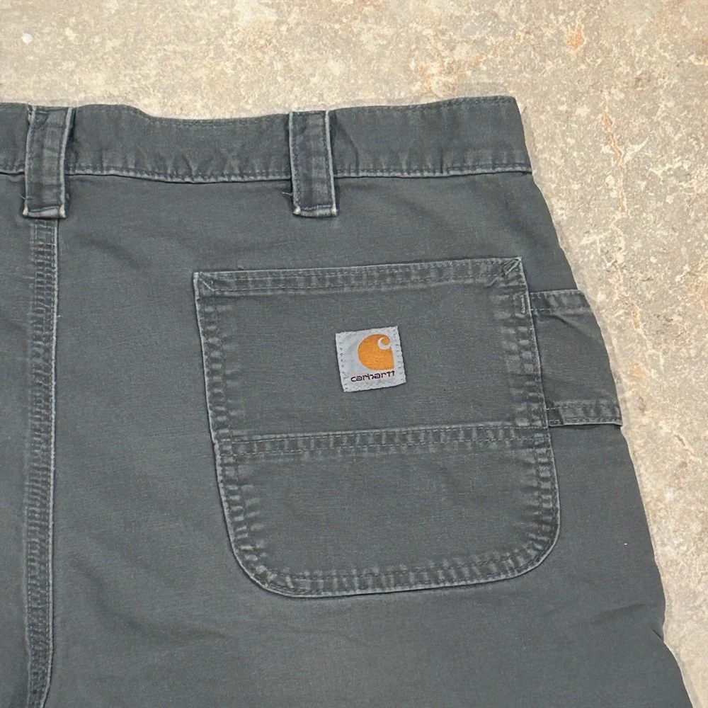 Carhartt Regular Fatigue Cotton Shorts Men 38x10.5 Fatigue Green Cotton Workwear